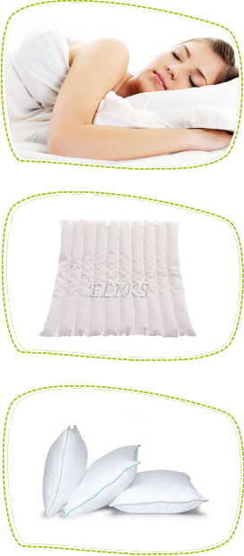Produkty z łuską gryki – poduszki, materace, wałki